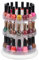 J JACKCUBE DESIGN Drehbarer Nagellackständer aus Acryl, für 69–117 Flaschen, 3-stöckiger Aufbewahrungshalter für Nagellack, Make-up, ätherisches Öl und mehr – MK548B