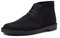 Clarks Bushacre 3, Stivali Uomo, Black Sde, 42 EU