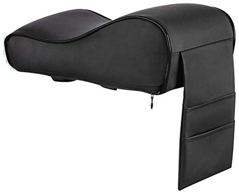 Auto Mittelkonsolenabdeckung, Soft Memory Foam Auto ArmlehnenpolsterGepolsterte Armauflage Universal PU Leder Auto Handlauf Box Pad Auto Armlehnen Mittelkonsolen Kissen Autohalter Armlehnenpolster
