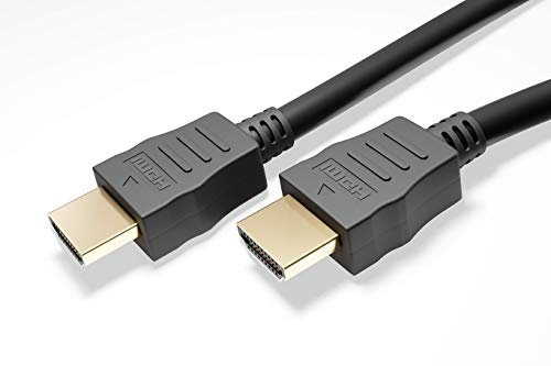 goobay 52766 Ultra HiSpeed 8K HDMI Kabel, 48 Gbit/s - bis 10K/ 8K@60HZ/ 4K@120HZ - 4320p - Ultra HD, Full HD, HDTV, 3D, eARC, HDCP, Ethernet - 2.1 Series 5,0 Meter