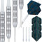 Unicorn Heritage Striker Dartpfeile mit Stahlspitze, Silber, 25 g