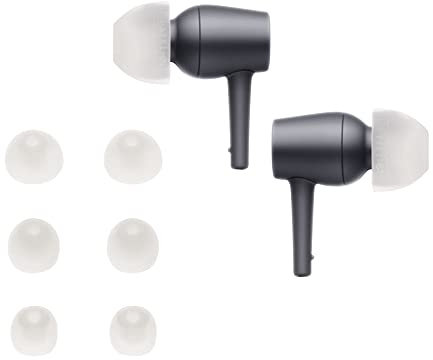 kwmobile 6X Polster kompatibel mit Sony MDR-EX750BT / WI-1000X / WI-H700 / WI-C200-3 Größen - Silikon Ohrstöpsel In-Ear Kopfhörer