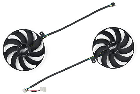 RAKSTORE PLD09210S12H Ventilateur de refroidissement de carte graphique compatible avec ASUS RTX 2060 Super RTX 2070 2070 Super RTX 2080 2080 Super Dual Evo Cooler Fan