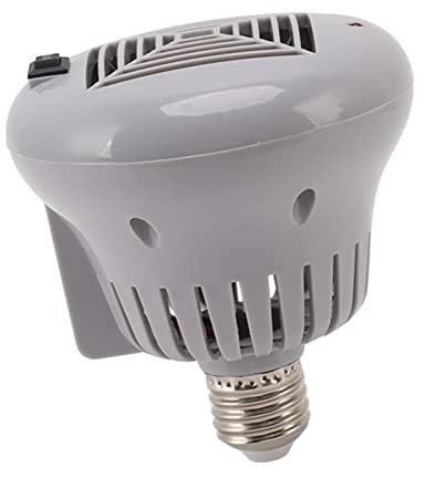 GLOGLOW Lampada Riscaldante per Coltivazione, Termostato E27 Regolabile a 3 Marce Lampada Riscaldante per Pollame Riscaldatore per Pollaio per Maialini Polli Agnelli Anatre Allevamento di