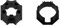 Kit adaptateur pour moteur de volet roulant radio Ø 45 mm dans tube OCTO Ø 60 mm