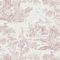 Yomshi Papier peint autocollant rose arbre et animal - Rouleau en plastique style jardin vintage amovible pour chambre à coucher, salon, armoires - 41 cm x 3 m
