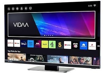 Avtex AV195TS VIDAA 18.5 Smart HD TV (12V/240V) designed for Caravans & Motorhomes.