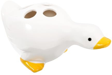 Cabilock Zahnbürstenhalter Aus Keramik Fürs Badezimmer Mit Cartoon- Kompakt Und Für Waschtische