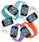BDIG Correa Compatible con Xiaomi Watch Pulsera Xiaomi Redmi Watch 5 Active/5 Lite, 6 Piezas Pulseras de Repuesto Deportivas de Silicona Suave Compatible con Redmi Watch 5 Active Hombres Mujeres