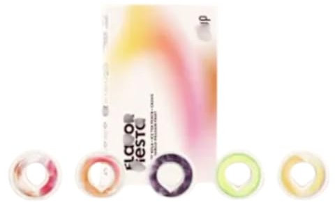 Générique - Gourdes up air -5-packs de pods - Coffret sélection Cerise Kola, Thé Glacé Saveur Pêche, Cassis, Citron Vert, Mangue-Passion