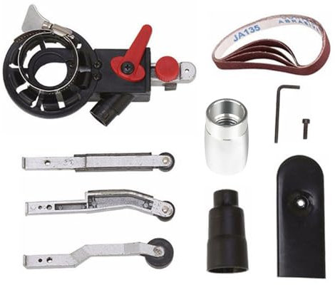 MICFENY M10M14 Adaptateur de courroie coudée pour ponceuse coudée 100/115/125 pour polissage bois/métal