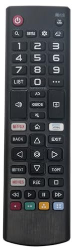AKB75675311 Ersetzte Fernbedienung Passend für LG TV AKB75095308 AKB75095307 AKB75675301 55UM7000PLC 49UM7000PLA 24TL510 28MT49 28TK420 28TL510 32LJ590 32LJ610 32LK610 32LK6100