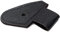 Vaguelly 3pcs Black Leather Buckle End-pin Jack Strap for Acoustic Guitar Mandolin Parts Secure Guitar Strap Lock