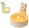 LHOEST Teelichthalter Katzen Deko, Katzen Kerzenhalter Geschenke mit Pfoten Wärmen, Candle Holder Cute Cat Room Decor für Geburtstag Party Tischdekoration Wohnzimmer Heimdekoration