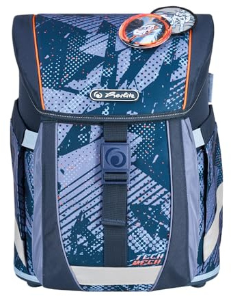 herlitz mitwachsender Schulranzen FiloActive XL, 7-teiliges Set, 1.Klasse Junge Mädchen Kinder 21 L
