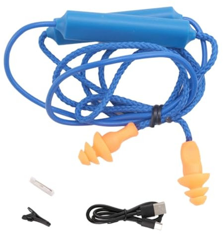 Dytabepl Écouteurs Bluetooth - Bouchons d'oreilles pour le travail, la réduction du bruit, la protection auditive, les chantiers, les endroits bruyants A