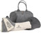 Kit d'accessoires de sauna - Chapeau banja en laine, serviette kilt, sac de rangement, gant en feutre et coussin d'assise - Pour saunas finlandais, russe, vapeur, sec et extérieur - Coffret cadeau