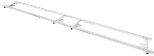 270 cm Guide System for Portable Sawmill - Chainsaw Mill Guide Rail Made of Aluminium and Iron, Compatible with Various Chainsaws and Mills