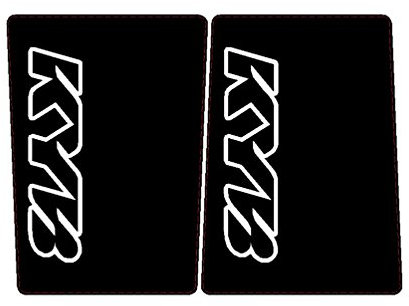 KYB Upper Fork Black Decal Sticker MX (32)