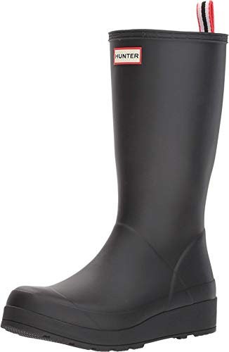 Hunter Original Play, Stivali in Gomma Donna, Nero, 43 EU