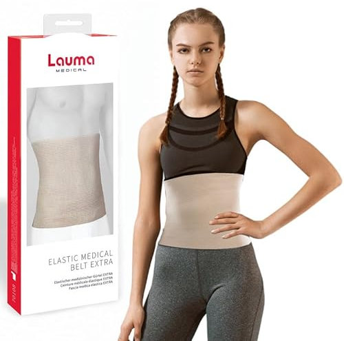 Lauma Medical Elastischer Wärmegürtel zur Schmerzlinderung und Entlastung im unteren Rückenbereich, Nierenerwärmer, thermische Taille mit elastischer Klemme, Rückenwärmer