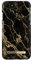 IDEA of Sweden Bedruckte Handyhülle, niedliches buntes Muster, schützende Abdeckung aus Hartplastik mit Mikrofaserfutter für das iPhone. Kompatibel mit iPhone 8/7 / 6s / 6 (Golden Smoke Marble)