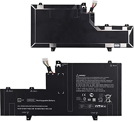 E-yiiviil Battery OM03XL Compatible with 863167-171 HSTNN-IB7O Battery for HP EliteBook X360 1030 G2 57Wh