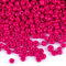 Rocailles Glasperlen 50g 2mm Rocaillesperlen Perlen fädeln Schmuck basteln, Farbe:fuchsia