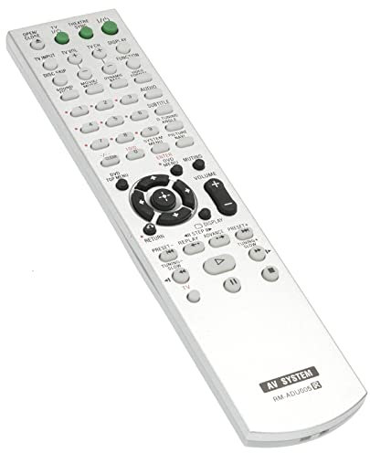 RM-ADU005 Ersatz Fernbedienung Fit für Sony Home Theatre System Sony Home Theatre DAV-DZ530 DAV-DZ630 DAV-DZ20 DAV-DZ30 DAV-DZ230 DAV-DZ231 HCD-DZ530 HCD-DZ630 HCD-DZ20