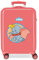 Disney Dumbo Koffer für Korallen, 38 x 55 x 20 cm, starr, ABS-Kombinationsverschluss, seitlich 78 l, 2 kg, 4 Doppelrollen, Handgepäck, rot, kabinenkoffer