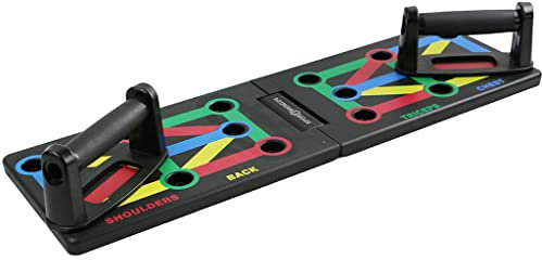 Sporttrend 24® Push Up Bar Board | Faltbares Push Up Rack, Liegestütze, Muskeltraining