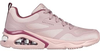 Skechers Damen Tres UNO-Modern AFF-air Sneaker, Pink, 39 EU