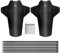 melebellot 2 Stück Schutzbleche Mountainbike,Mudguard Vorne und Hinten, Fahrrad Mud Guard, MTB Schutzblech für 26/27.5/29 Zoll