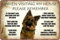 asbwuo When Visiting My House Please Remember Love Dog Rules German Shepherd Man Cave Retro Tin Sign Room Decoration Wall Sign Home Bedroom Coffee Shop Sign Vintage Plaque Wall Decor 8x12 Inch