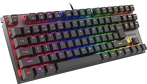 Genesis Thor 303 TKL US Beleuchtung RGB Mechanisch RED Switch Hot Swap
