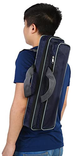 SYH&AQYE Angelruten Pole Rollen Köder Box, Angeltasche, Angelgerät Tasche, Tragbare Outdoor Gerät Aufbewahrungstasche für Reisen Mit Verstellbarem Riemen, Angeltasche