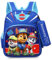 Philoctes Rucksack Kinderrucksack Schulrucksack Rucksack Jungen Mit Federtasche, Schulranzen für Kindergarten mit Taschen für Jungen 3-8 Jahre, blau