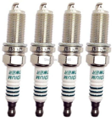 ZIxmix 4-6 Stück IKH22 5345 Iridium Power Zündkerze kompatibel mit Ford Mitsubishi Subaru Audi Porsche Volvo 267700-2650 I45 Autokerzenstecker Spark Plug Compatible (Color : 4pcs)