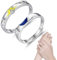 AWOXIHJ 2 Stücke Sonne Mond Ring Silber Set, Ringe Frauen Silber 925, Himmlische Sonne Ring Gold und Mond Ring Silber Matching Rings, Sun and Moon Ring Set Damenring Schmuck Geschenk für Frauen