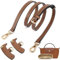 Schultergurt für Longchamp Tasche Damen,längenverstellbarer Ersatzriemen aus Leder,Handtasche No-Punch Transformationszubehör,Leder Schulterriemen Umhängegurt