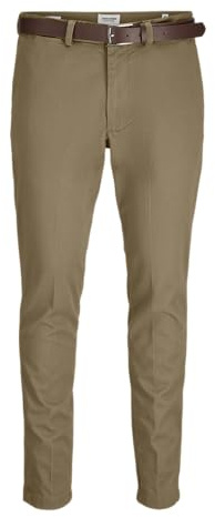 JACK & JONES Herren Jpstmarco Franco Chino W Belt