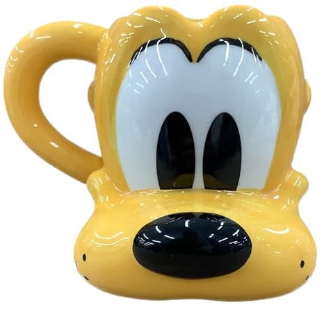 Disney Pluto Molded Ceramic Coffee Mug