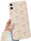 Ribbon Bowknot Phone Case for iPhone 11, Cute Pink Heart Bow Knot Bowknot Ribbon Design Case for Women Girls, Soft Slim Girly Cover for iPhone 11