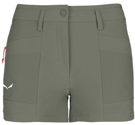 Salewa PUEZ DST W Cargo Shorts, L, Faded Green