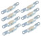 LIOOBO 8 Poleas De Acero para Puerta Corredera Repuesto De Polea De Cuerda para Sombrillas De Patio para Exteriores Jardín Patio Balcón Accesorios para Sombrillas