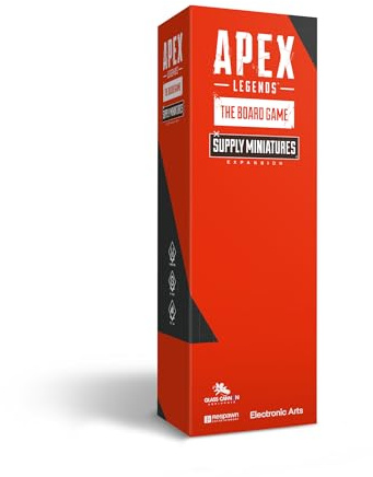 Glass Cannon Unplugged Apex Legends: The Board Game – Supply Miniatures Expansion – 3D Deluxe Game Pieces – Supply Bins, Drops & Respawn Beacons – Aesthetic Upgrade Pack
