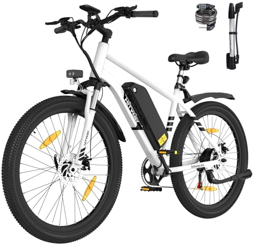 HITWAY Electric Bike for Adults, 27.5 inch E Mountain Bike, Electric Bicycle,Commute E-bike with 36V13Ah Removable Battery,Max Range 60-100km, 7 Speed Visit the Store