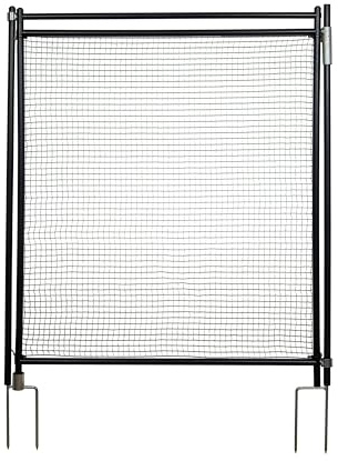 horizont Tor für Begrenzungszaun 110-125 cm, ohne Strom, Tür für Netze | Gartenzaun Tor, ideal für Camping und Garten