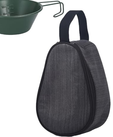 Protoence Sac De Bols pour Le Camping | Conteneur De Grande Capacité À Zip pour Vaisselle Extérieure,Sac À Vaisselle Et Poche De Voyage,pour Pique-Nique Barbecue