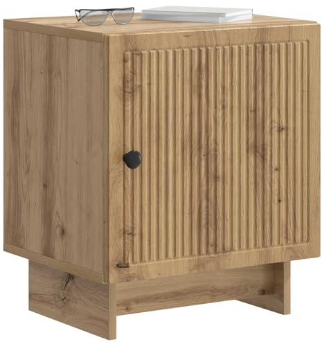 vidaXL Nachttisch 2 pcs Artisan-Eiche 43 x 34,5 x 50 cm Holzwerkstoff, Vintage Schlafzimmer-Schrank, rechteckige Aufbewahrung, praktischer Organizer, Elegantes Nachtmöbel, kompakt